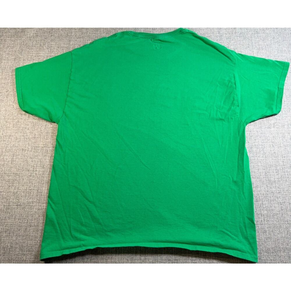 Champion Notre Dame Fighting Irish T Shirt Mens XL Green Leprechaun NCAA - Picture 5 of 6